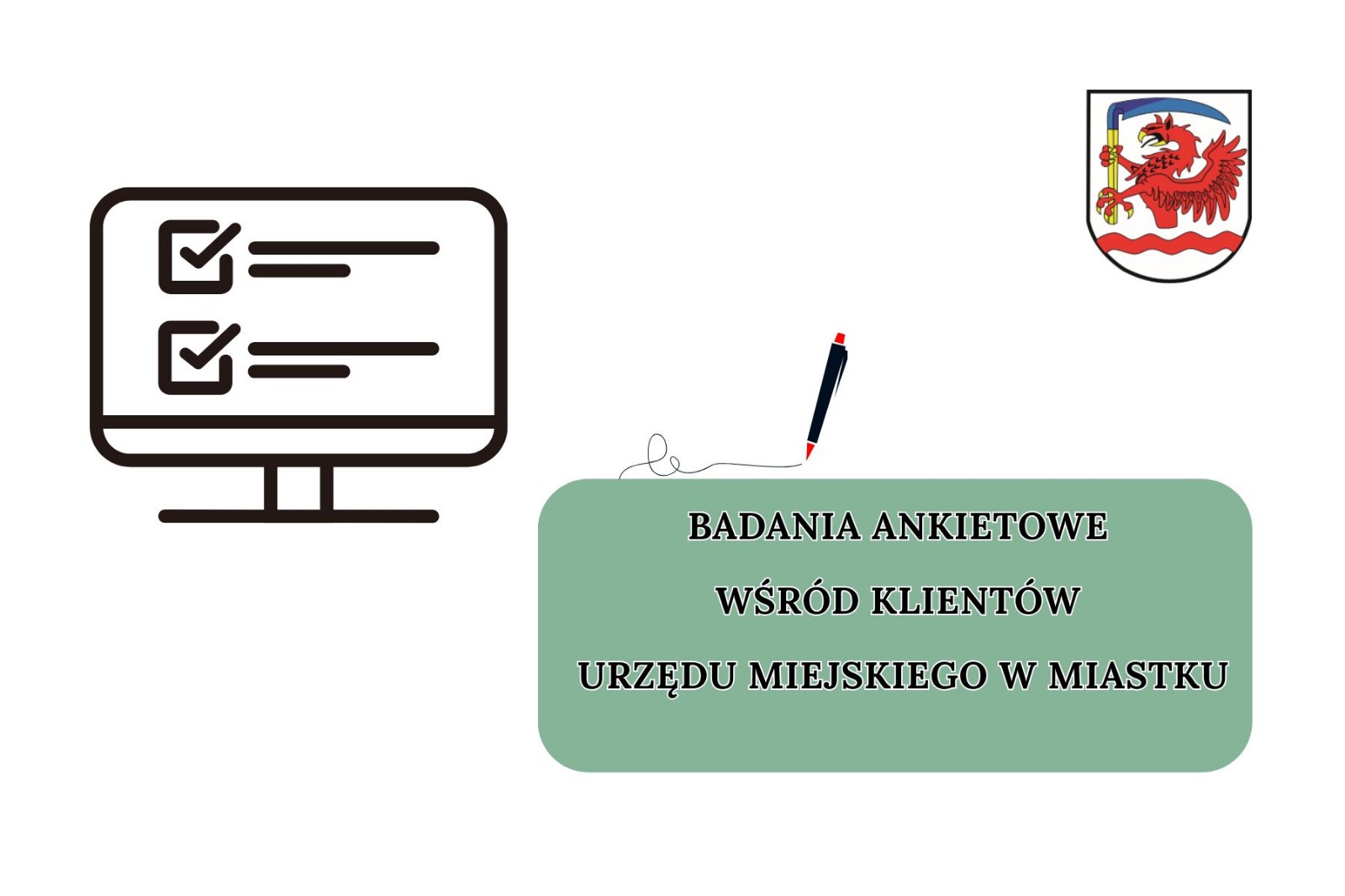 Zdjęcie: Ankieta dotycząca jakości świadczonych usług administracyjnych w Urzędzie Miejskim w Miastku