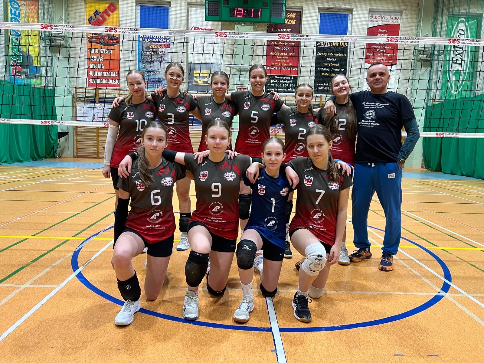 Zdjęcie: Wspaniały występ miasteckich siatkarek z UKS MORENA w Pomorskiej Wojewódzkiej Lidze w kategorii młodziczek.