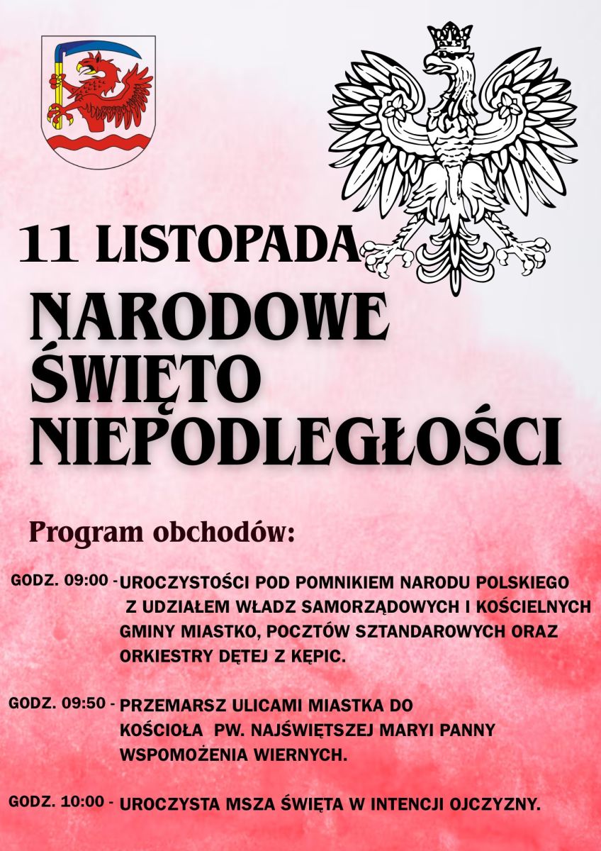 Plakat: Narodowe Święto Niepodległości