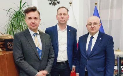 Zdjęcie: Wizyta Burmistrza Miastka w Sejmie RP