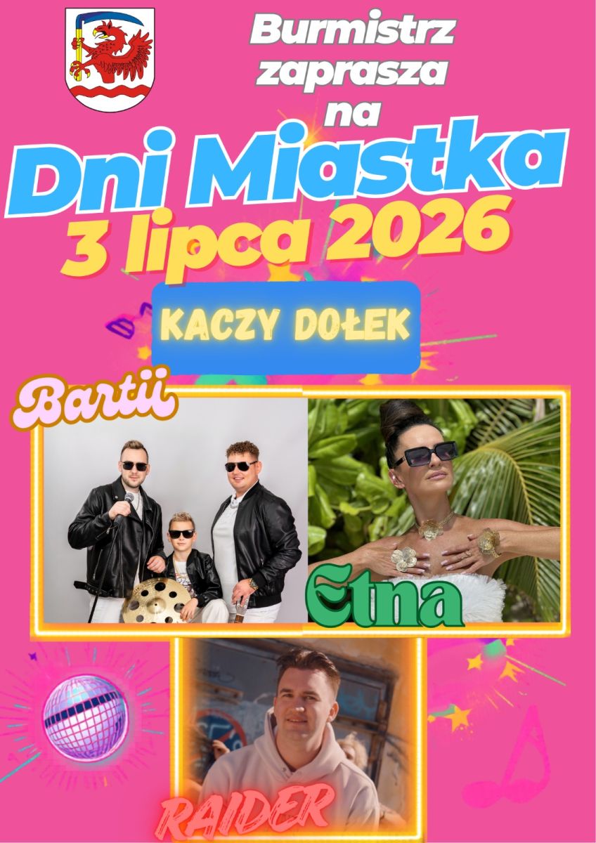 Zdjęcie: Dużymi krokami zbliżają się Dni Miastka oraz II Pomorski Festiwal „Łap Kulturę”!