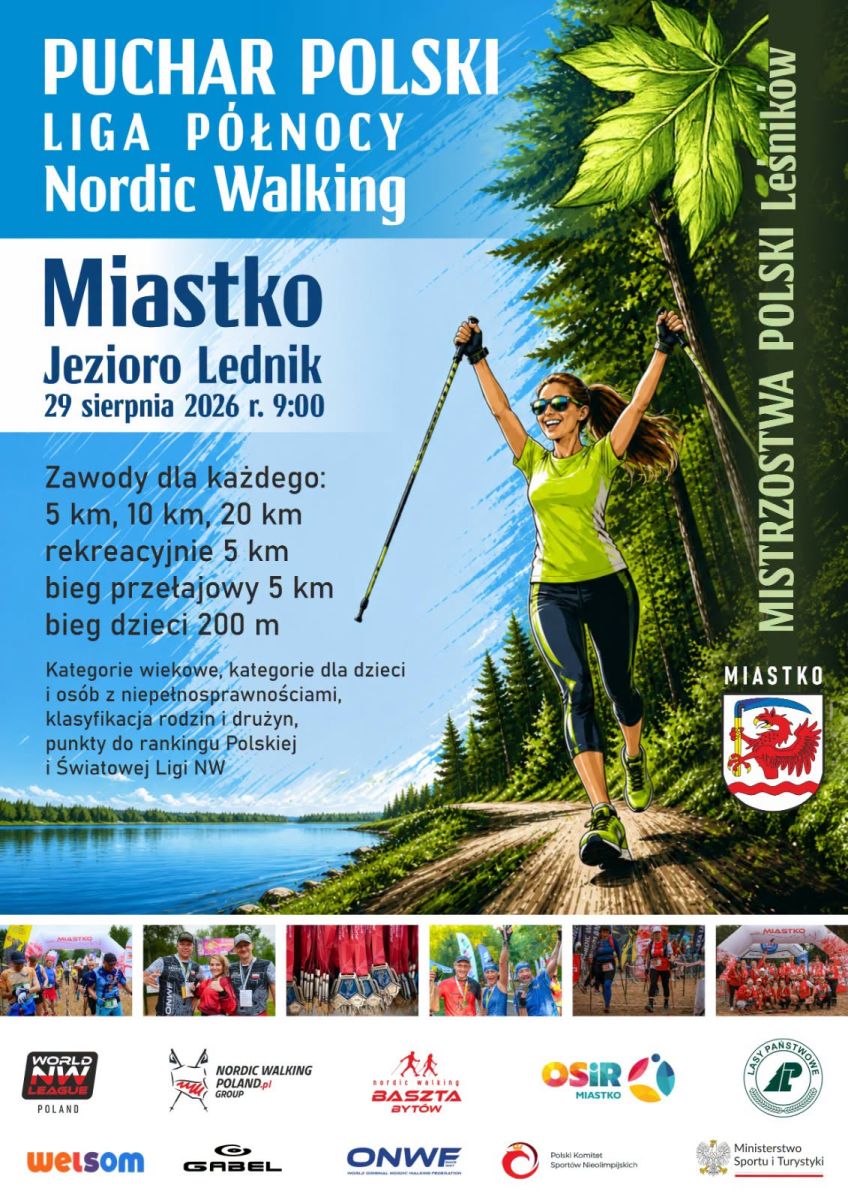 Plakat: Puchar Polski - Nordic Walking 2026