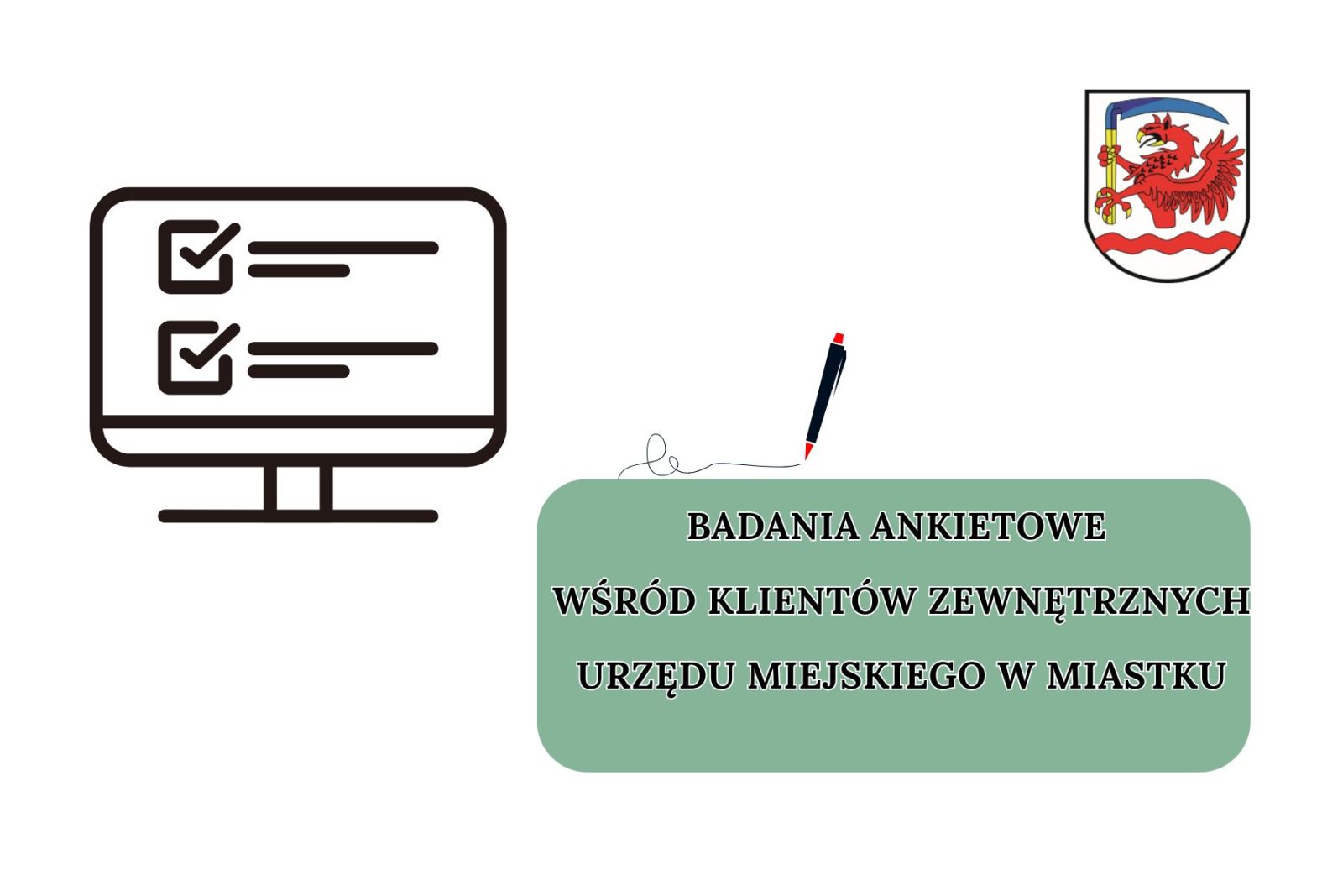 Zdjęcie: Ankieta dotycząca jakości świadczonych usług administracyjnych w Urzędzie Miejskim w Miastku