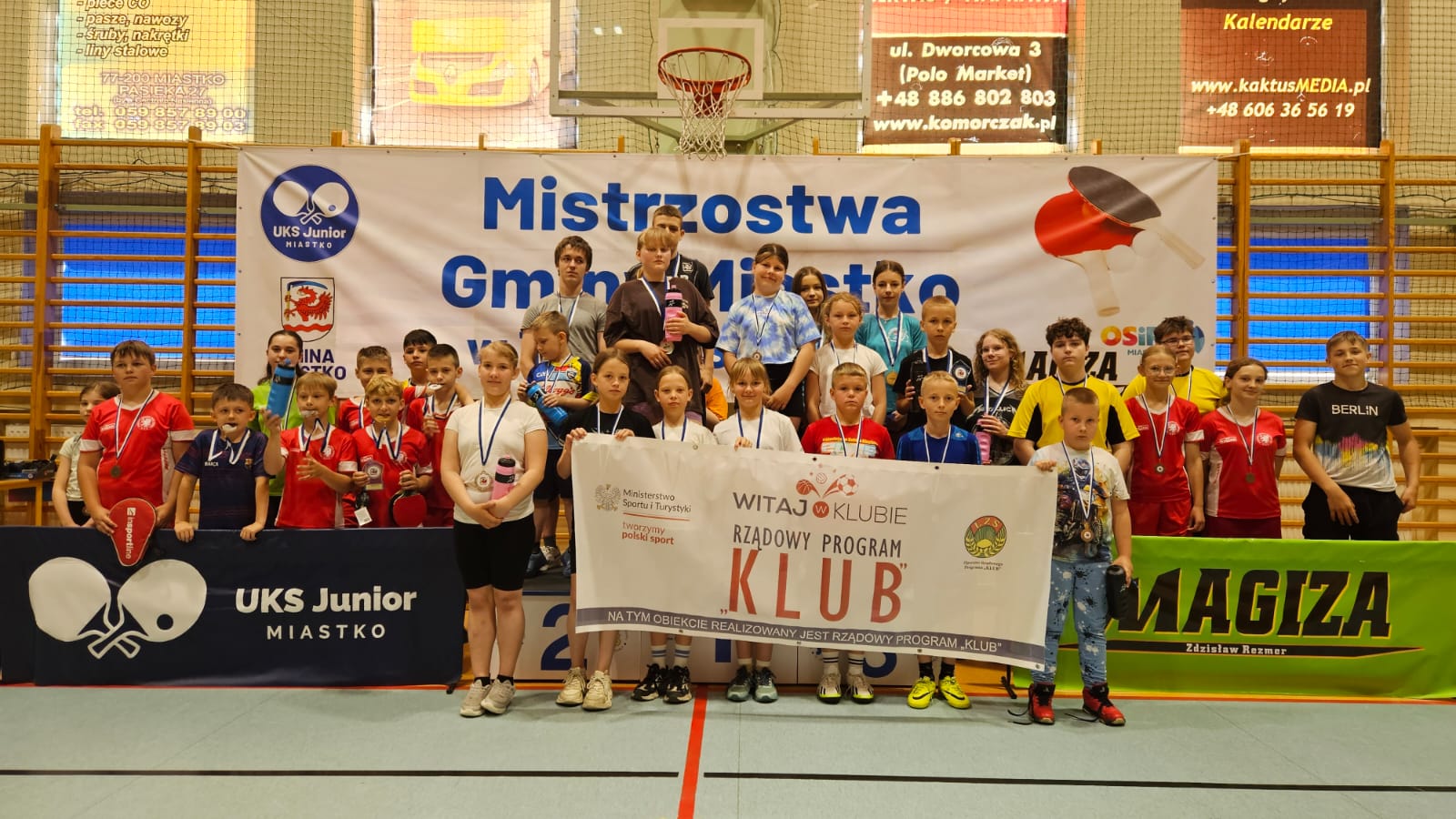 Zdjęcie: Otwarte Mistrzostwa Gminy Miastko w Tenisie Stołowym za nami!