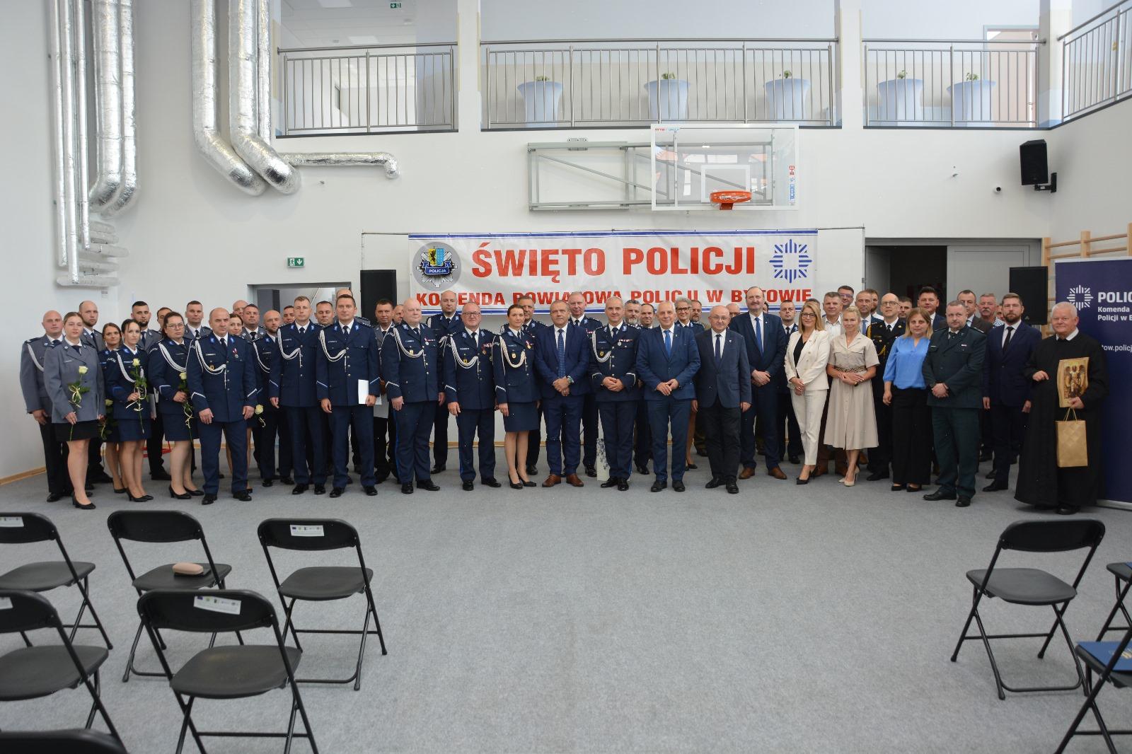 Zdjęcie: Święto Policji. Uroczystości Powiatowe z Udziałem Burmistrza Miastka