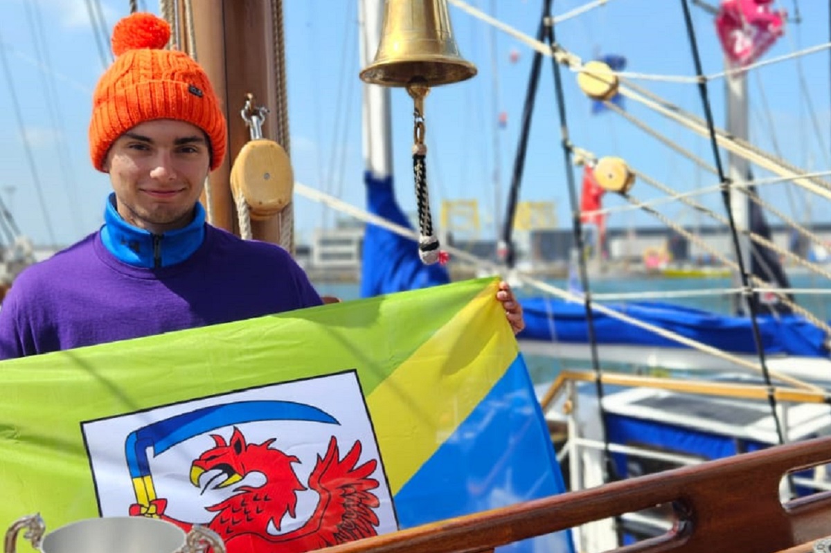 Zdjęcie: Piotr Biernacki reprezentował Polskę w The Tall Ships Races 2025