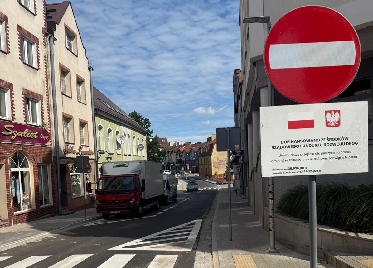 Zdjęcie: Zakończył się remont ul. Królowej Jadwigi!