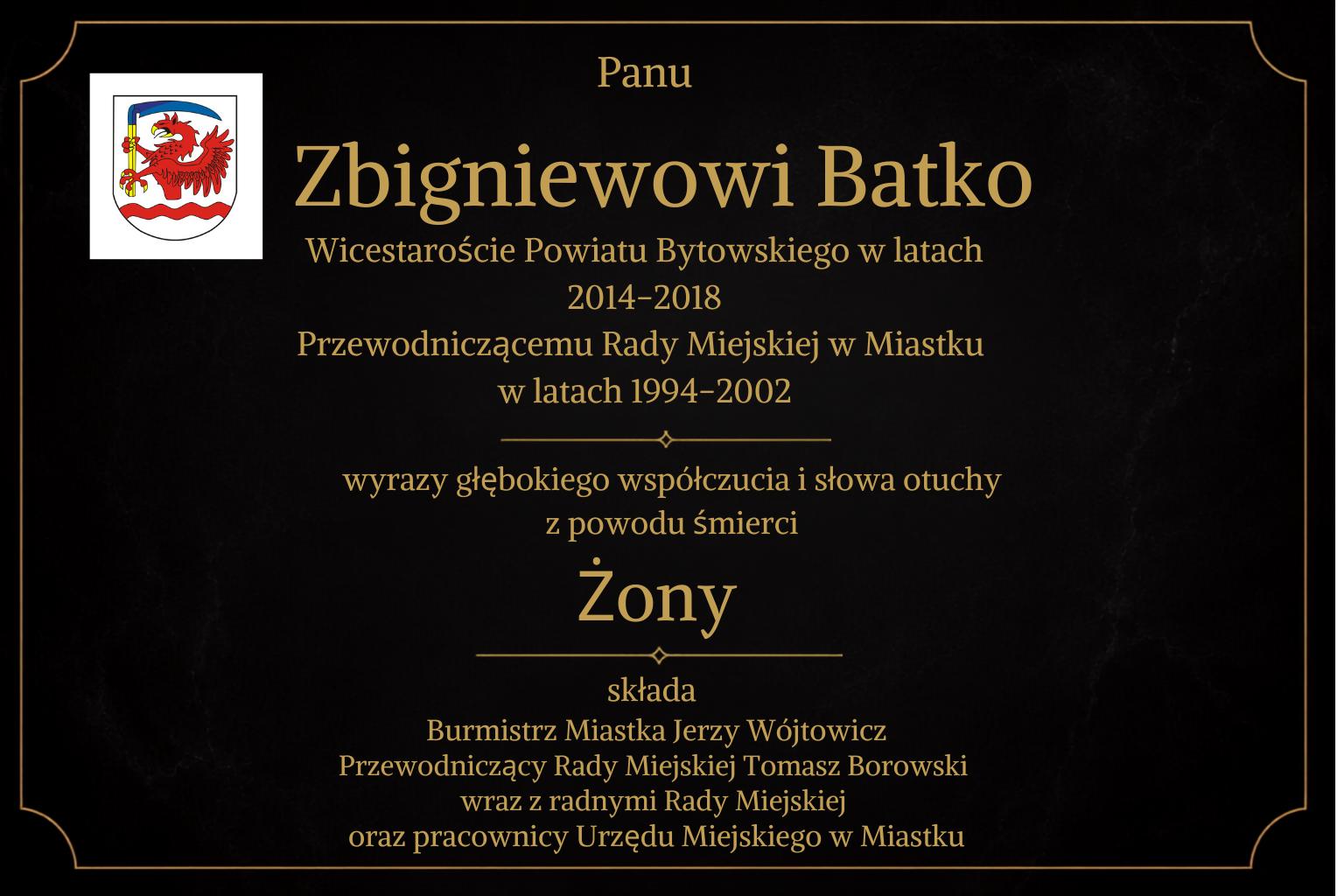 Zdjęcie: Wyrazy współczucia
