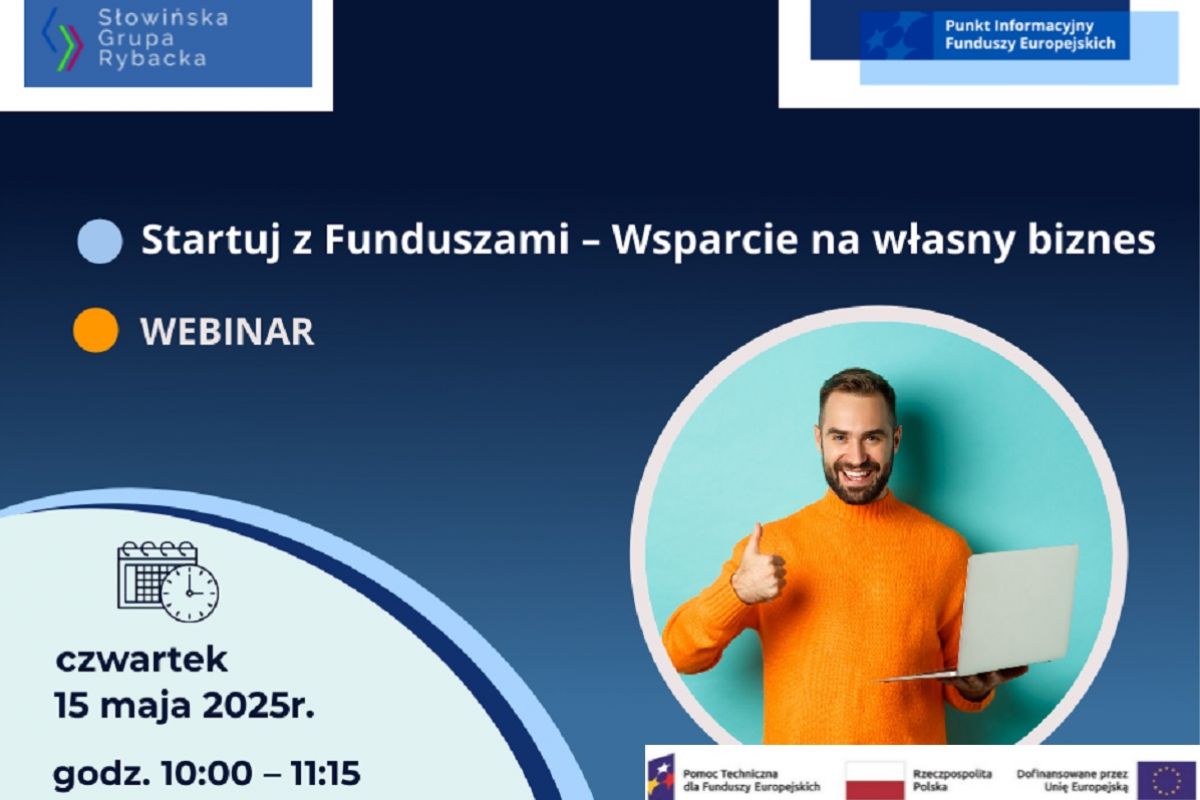 Zdjęcie: Startuj z Funduszami - wsparcie na własny biznes [WEBINAR]