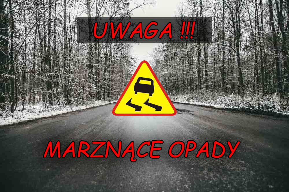 Zdjęcie: Ostrzeżenie IMGW dla Gminy Miastko - Opady marznące