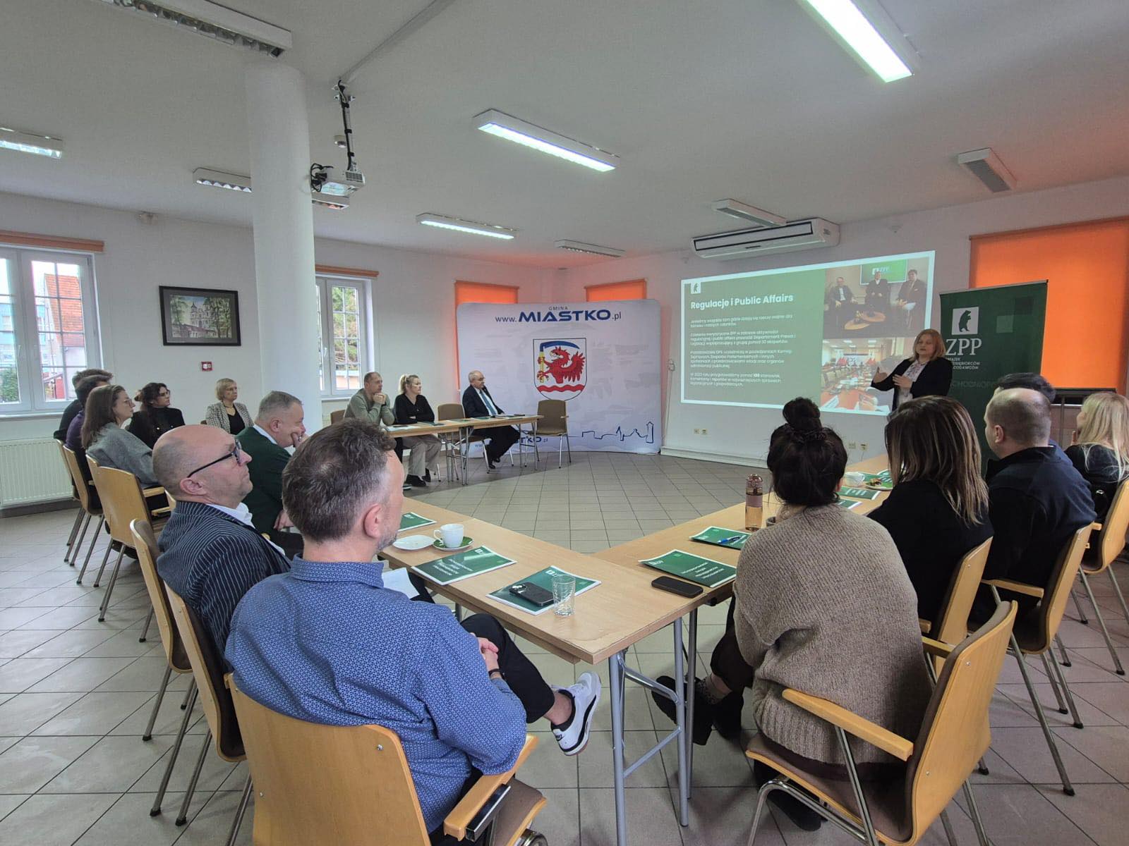 Zdjęcie: Pierwsze spotkanie z cyklu „RAZEM DLA BIZNESU” w Miastku